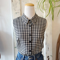 Eve Gravel // Nikki Top Natural Check