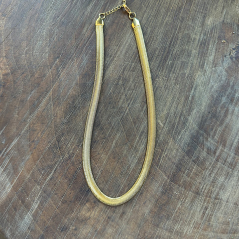Hoopla // Wheat Chain 14kGP