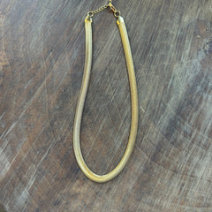 Hoopla // Wheat Chain 14kGP