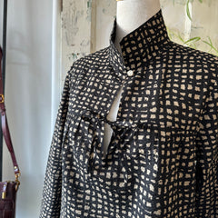 Dagg & Stacey // Phoebe Top Black Taupe