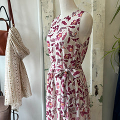 Indi & Cold // Raspberry Maxi Dress