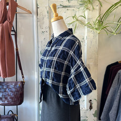 Eve Gravel // Jetta Top Navy