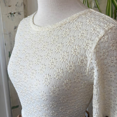 Indi & Cold // Lacey Jacquard Tee