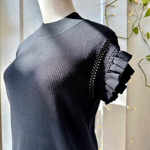 Melissa Nepton // Zowie Top Black