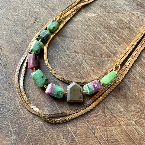 Hailey Gerrits // Eliane Necklace Ametrine