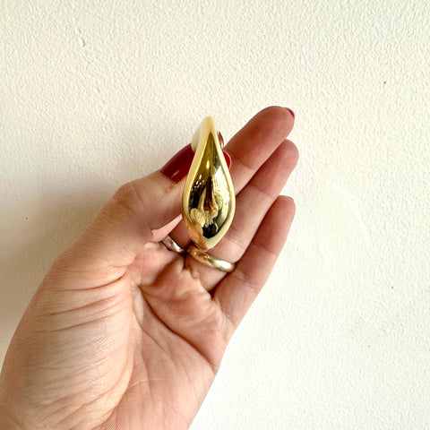 Hoopla // Gold Wavy Hoop 14kGP