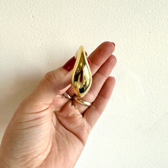 Hoopla // Gold Wavy Hoop 14kGP