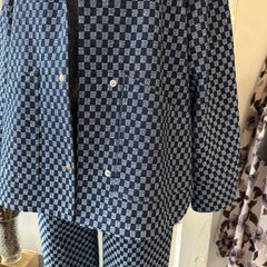 Dagg & Stacey // Noor Jacket Indigo Check