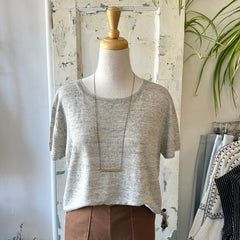 Naïf // Laurier Top Melange Grey