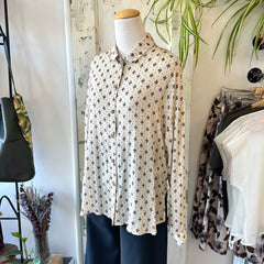 Dagg & Stacey // Ellery Button Up Cream Print