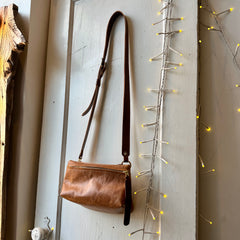 Veinage // Papaver Fanny Pack Fawn Brown