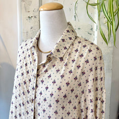 Dagg & Stacey // Ellery Button Up Cream Print