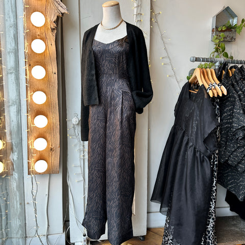 Gentle Fawn // Irina Satin Jumpsuit Mocha