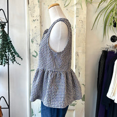 Eve Gravel // Judy Top Blue/Mauve