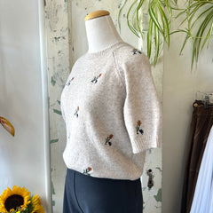 Pink Martini // Marcella Sweater Beige