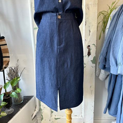 Dagg & Stacey // Dewson Skirt Dark Denim