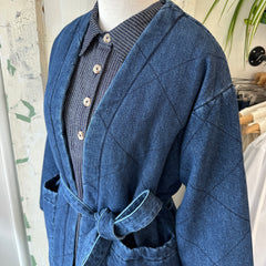 Indi & Cold // Quilted Denim Jacket