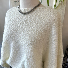 Mus and BomBon // Elara Boucle Pullover Ecru