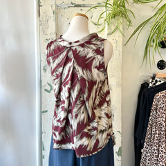 Bodybag by Jude // Pacifica Top Burgundy Palm