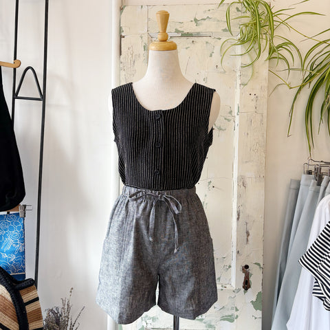 Compania Fantastica // Navy Blue Shorts