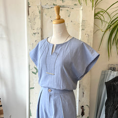 Dagg & Stacey // Anette Top Blue Aura