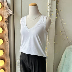 Gentle Fawn // Giselle Cotton Tank White