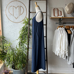 Birds of North America // Firecrest Jumpsuit Dark Wash