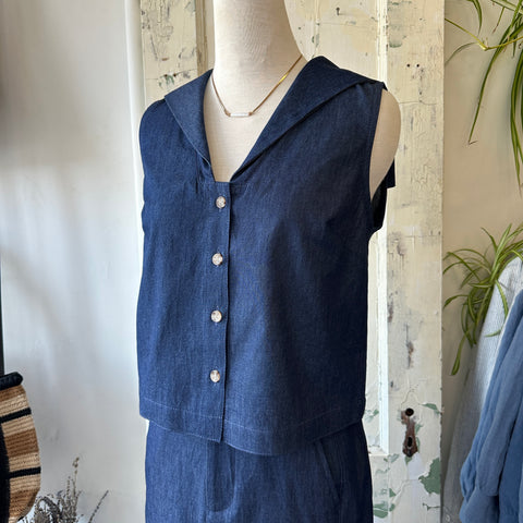Dagg & Stacey // Muir Button Up Dark Denim