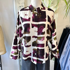 Eve Gravel // Danny Shirt Beetroot