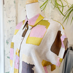 Eve Gravel // Haley Shirt Yellow Gold