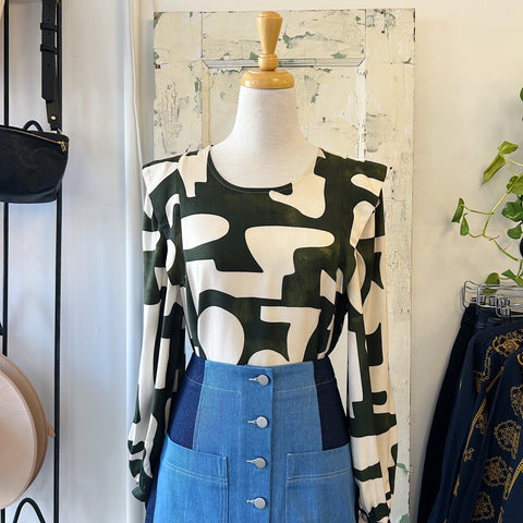 Eve Gravel // Everglades Top
