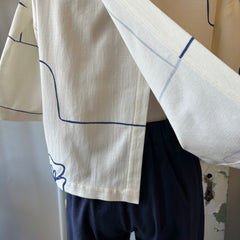 Eve Gravel // Brooke Top Blue Flower