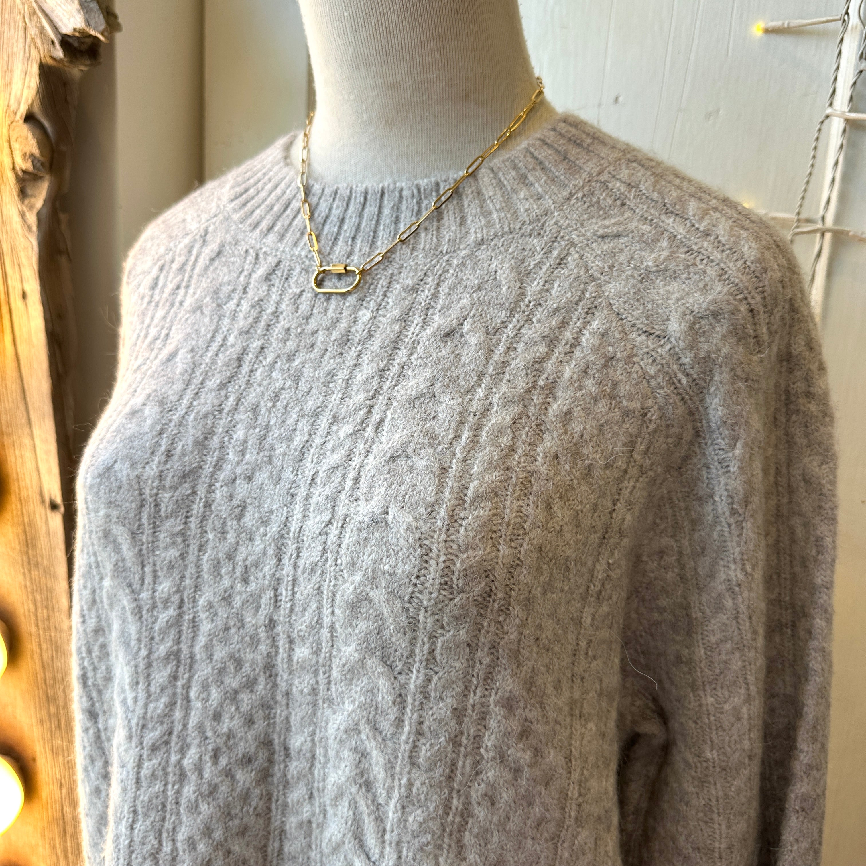 Gentle Fawn // Lori Sweater Heather Pebble