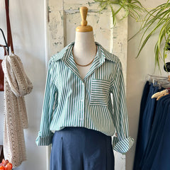 Pink Martini // Dorit Top Green