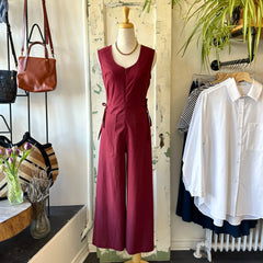Dagg & Stacey // Allan Jumpsuit Cherry
