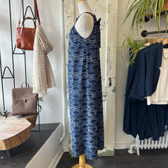 Indi & Cold // Indigo Block Print Dress
