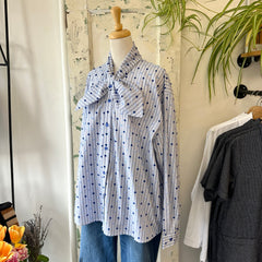 Redsky // Bow Shirt Blue