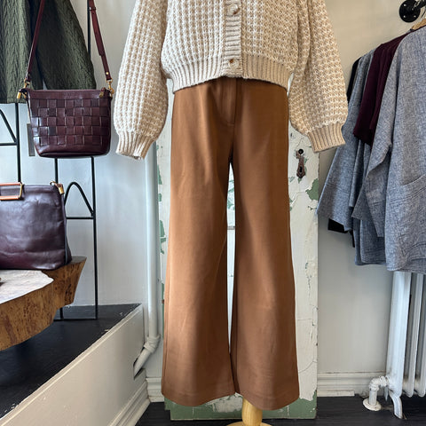 Pink Martini // Nadia Full Pants Brown
