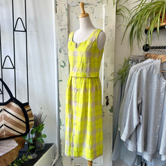 Ferris // Dream Summer Skirt Yellow Plaid