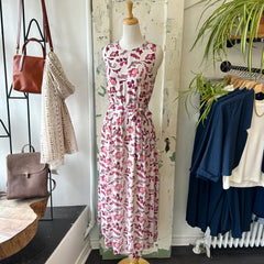 Indi & Cold // Raspberry Maxi Dress
