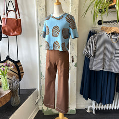 Marigold // Rocky Pants Brown Denim