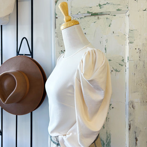 Cokluch // Marcia Top Vanilla