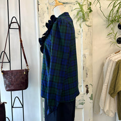 Lele de Baltzac // Navy Tartan Shirt