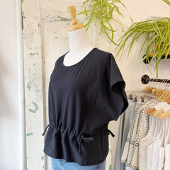 Eve Gravel // Randy Shirt Black