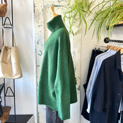 Echo Verde // Dog Walker Sweater Forest Green