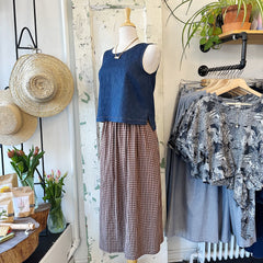 Amanda Moss //  Vera Tank Denim