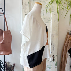 Jennifer Glasgow // Kamira Top Ivory