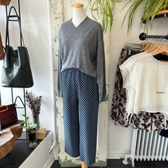 Dagg & Stacey // Beaumont Pants Dark Indigo Check