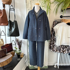 Dagg & Stacey // Beaumont Pants Dark Indigo Check