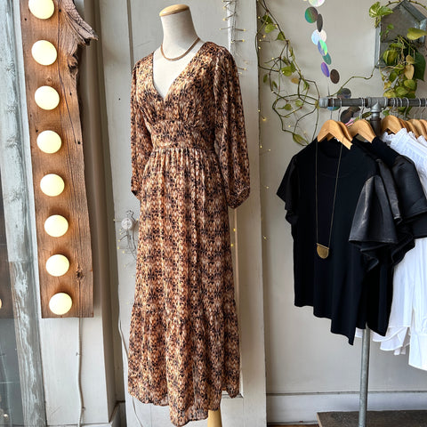 Gentle Fawn // Beatrice Dress Ochre Glimmer